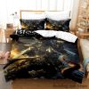 2023 New Bloodborne Lady Bedding Set Single Twin Full Queen King Size Bed Set Adult Kid 17 - Bloodborne Shop