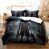 2023 New Bloodborne Lady Bedding Set Single Twin Full Queen King Size Bed Set Adult Kid 4 - Bloodborne Shop