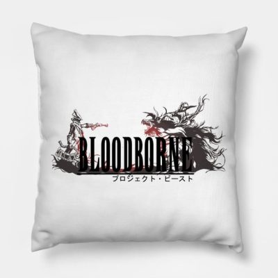 Blood Fantasy Throw Pillow Official Bloodborne Merch