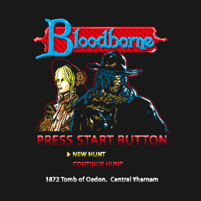 New Hunt T-Shirt Official Bloodborne Merch