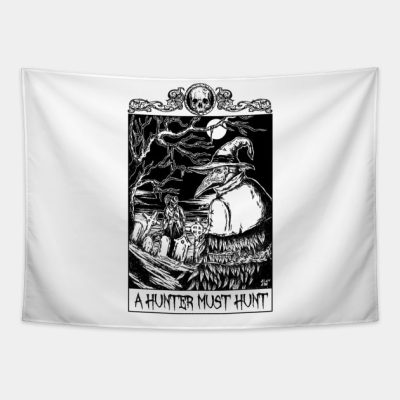 A Hunter Must Hunt Tapestry Official Bloodborne Merch