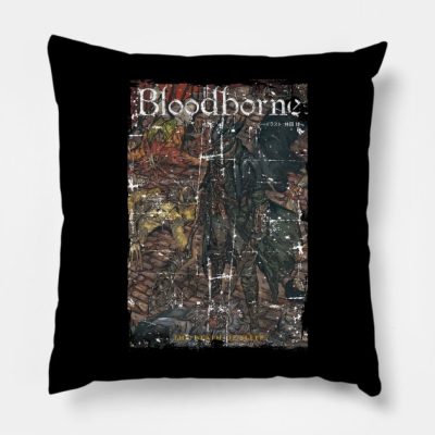 Bloodborne Fan Art Throw Pillow Official Bloodborne Merch