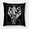 Bloodborne Inspired Defiled Amygdala In Square Throw Pillow Official Bloodborne Merch