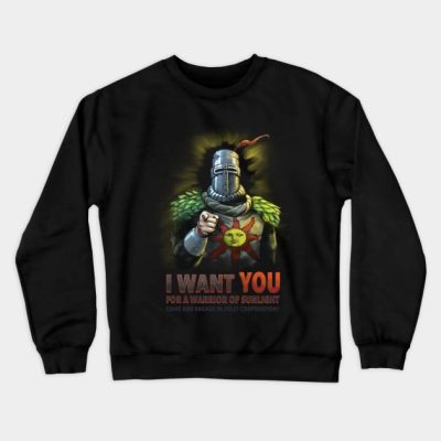 I Want You For A Warrior Of Sunlight Crewneck Sweatshirt Official Bloodborne Merch