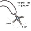 New Game BLOODBORNE Jewelry Necklace Vintage Cross Necklace Pendants For Men Amulet Necklace Masculino Collar Wholesale 1 - Bloodborne Shop