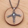 New Game BLOODBORNE Jewelry Necklace Vintage Cross Necklace Pendants For Men Amulet Necklace Masculino Collar Wholesale 5 - Bloodborne Shop