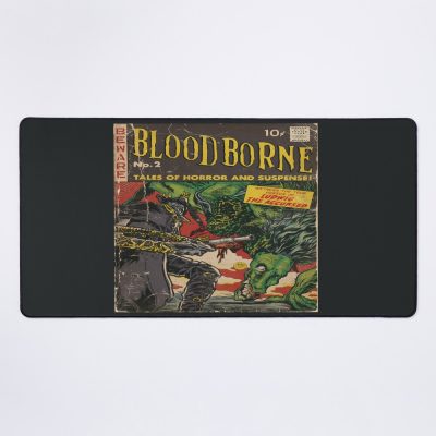 Bloodborne Mouse Pad Official Cow Anime Merch