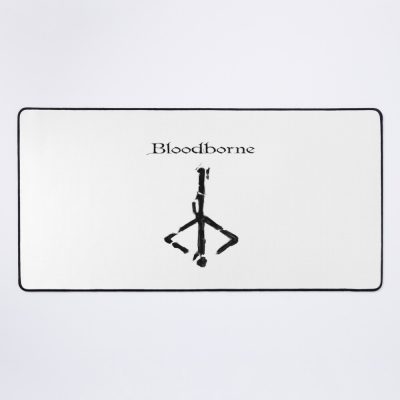 Of Bloodborne Hunter Symbol Black Mouse Pad Official Cow Anime Merch