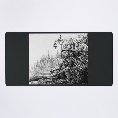 Eileen The Crow Bloodborne Mouse Pad Official Cow Anime Merch